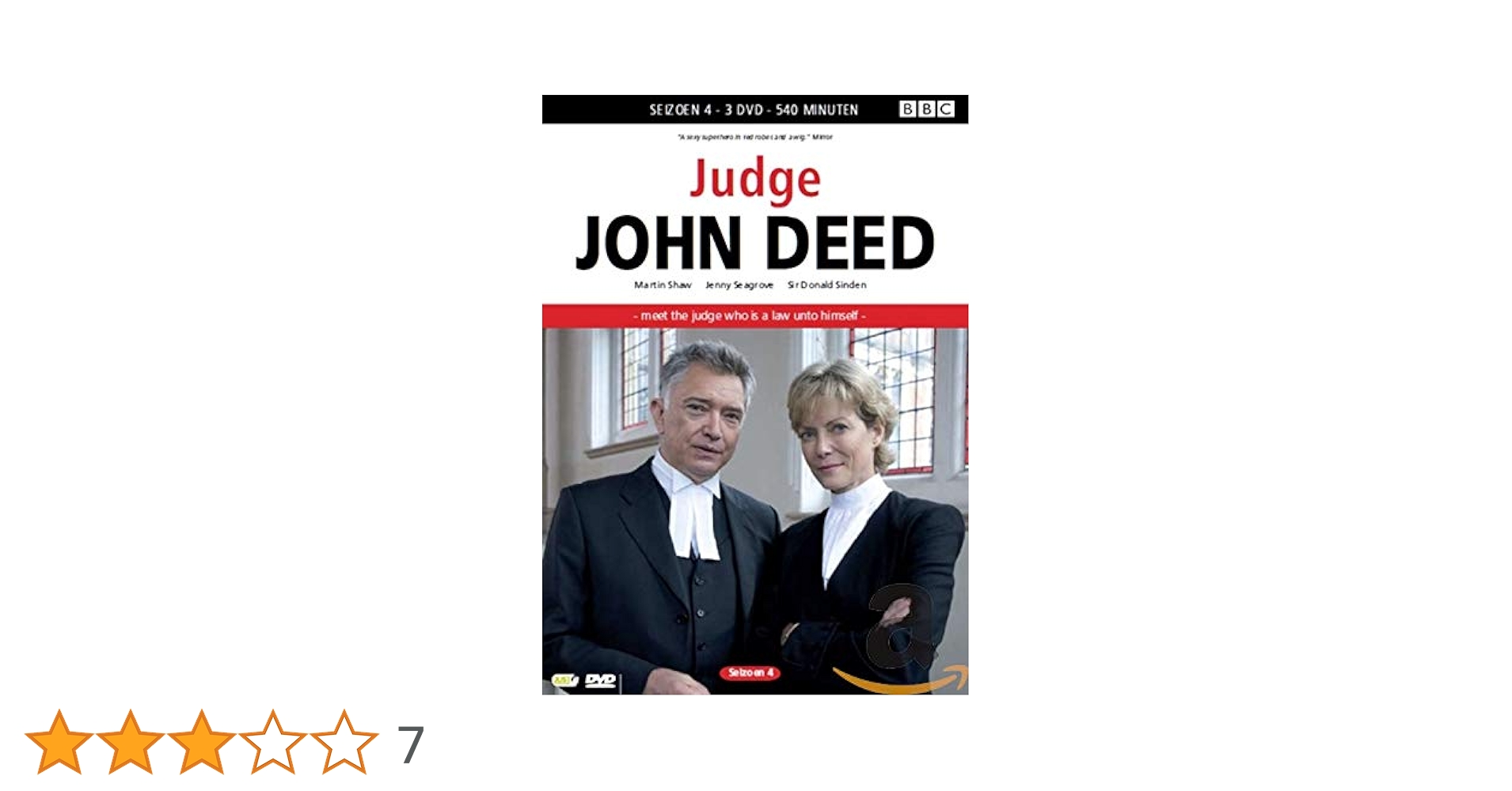 (未使用･未開封品)Judge John Deed: Season Four [DVD] Judge John Deed series four : Amazon.com.au: Movies & TV
